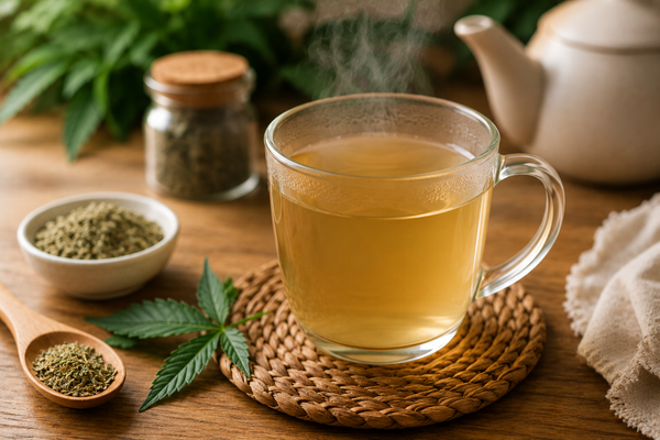 Infusion CBD classique : la recette de base pas à pas
