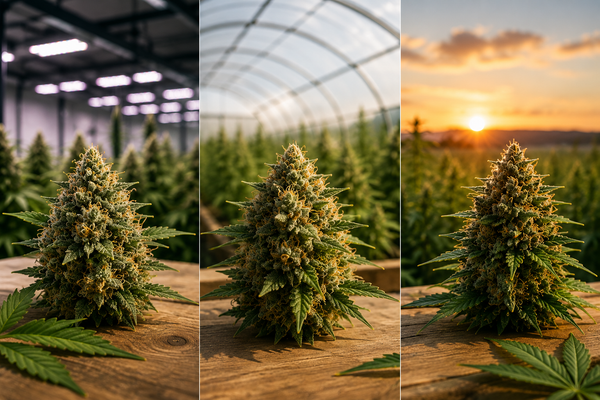Indoor, Greenhouse ou Outdoor : quelles différences pour les fleurs de CBD ?