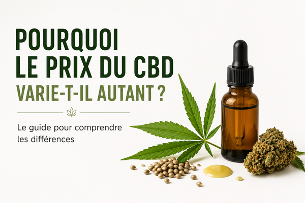 Pourquoi le prix du CBD varie-t-il autant ? Le guide pour comprendre les différences