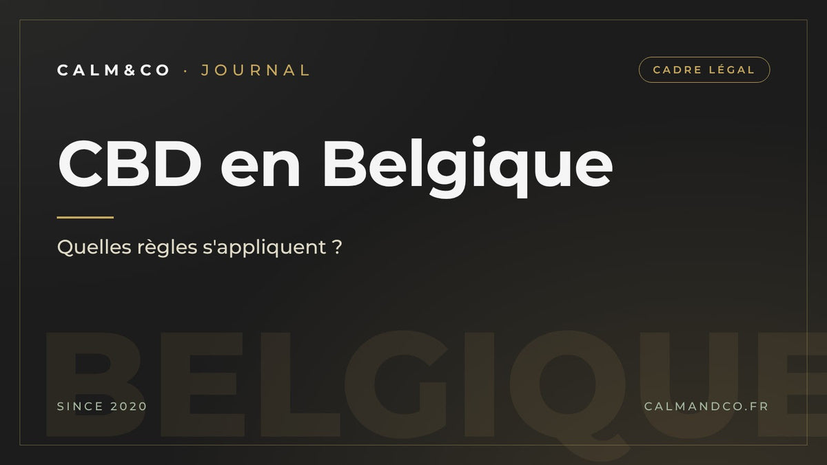 CBD en Belgique : quelles règles s'appliquent, article du Journal Calm&Co