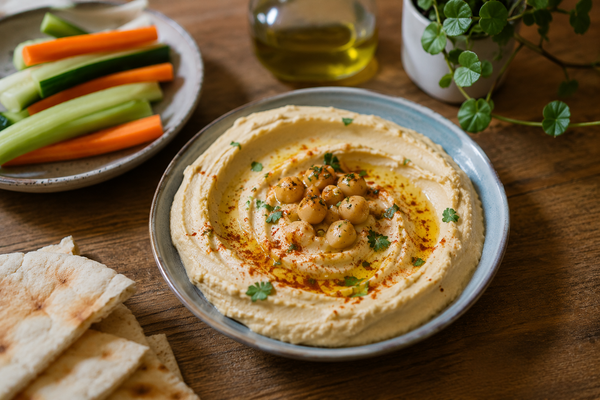 Houmous au CBD : la recette apéritive originale, crémeuse et facile à préparer