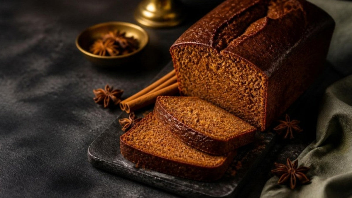 Pain d'épices tranché avec cannelle et badiane, recette du Journal Calm&Co Image