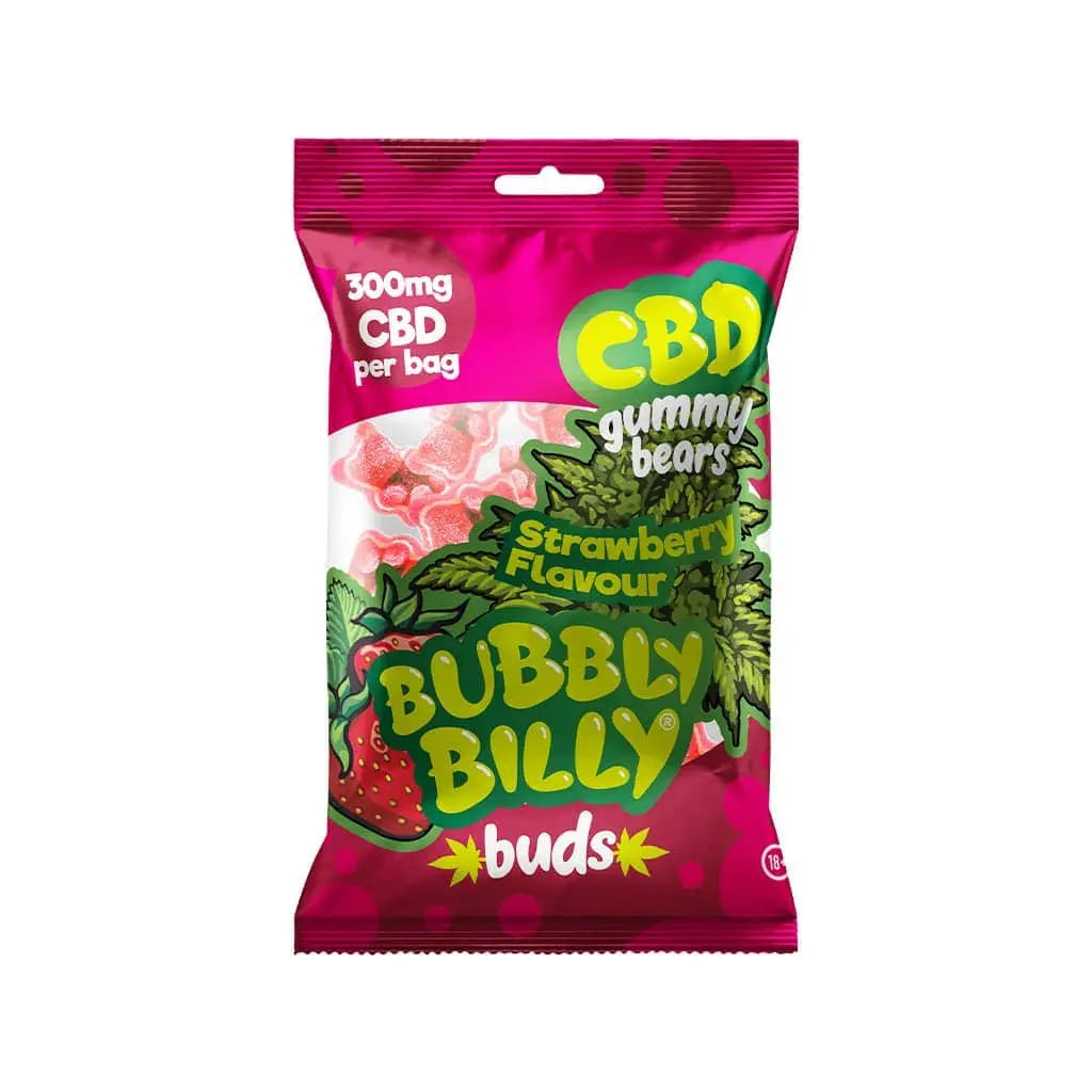 Bubbly Billy Buds – Gummies CBD Fraise (300 mg) Calm&Co