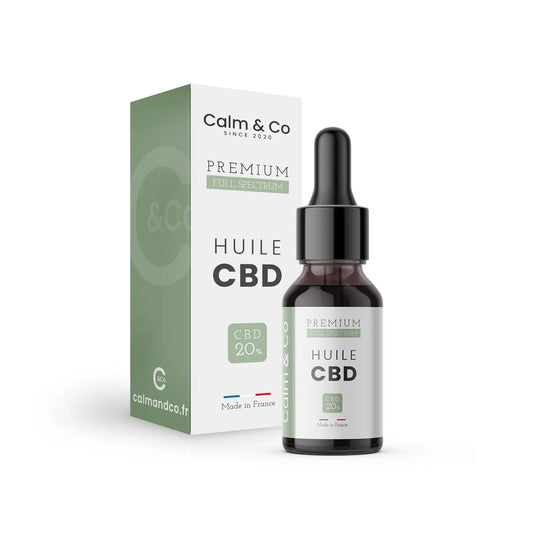 Huile de CBD 20 % – Full Spectrum – Calm&Co