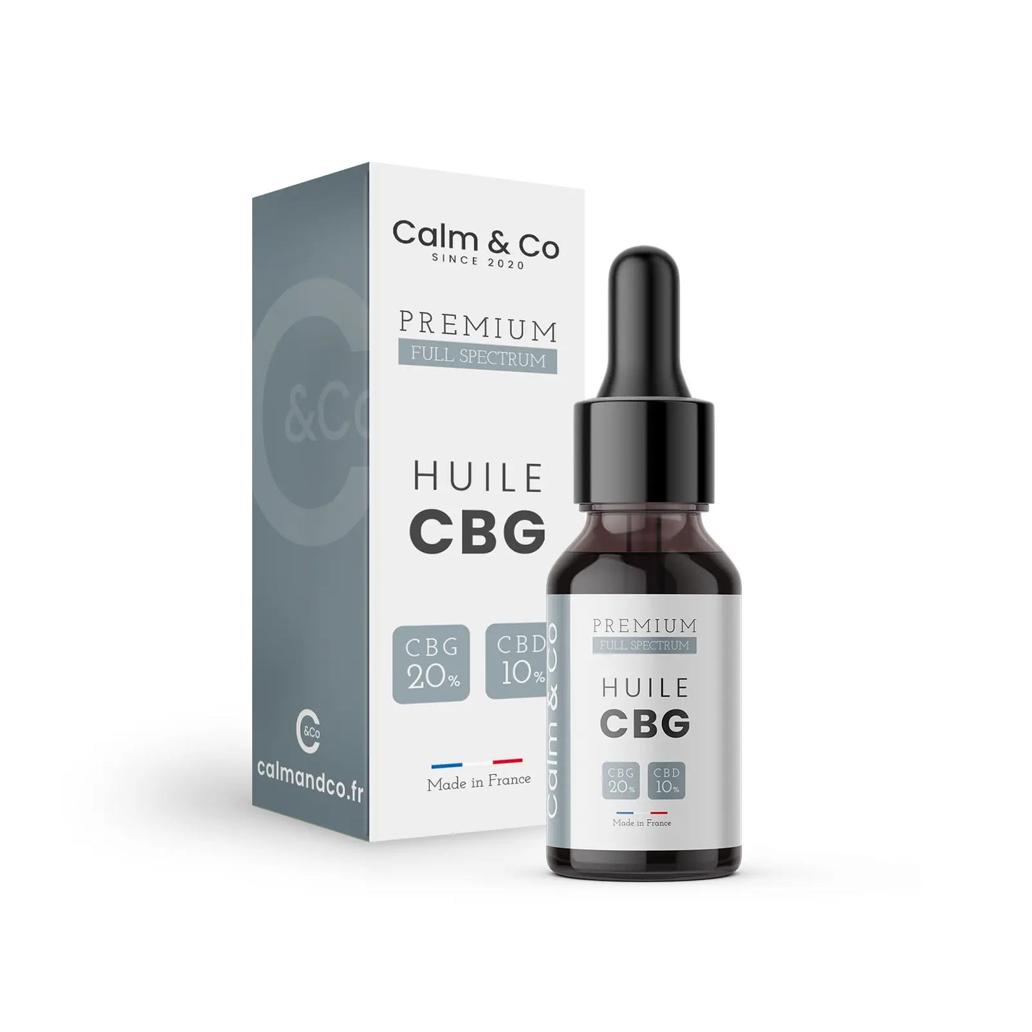 Huile de CBG 20 % – Full Spectrum – Calm&Co