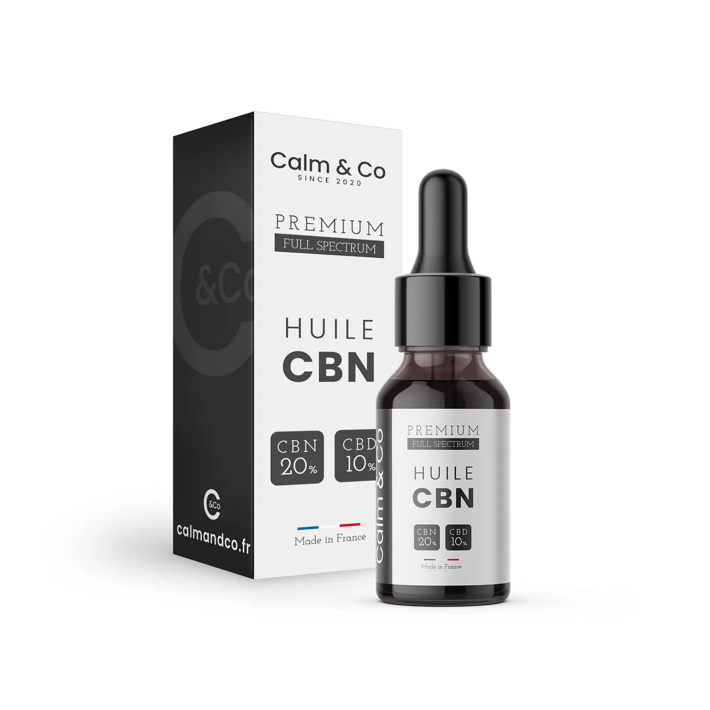 Huile de CBN 20 % – Full Spectrum – Calm&Co