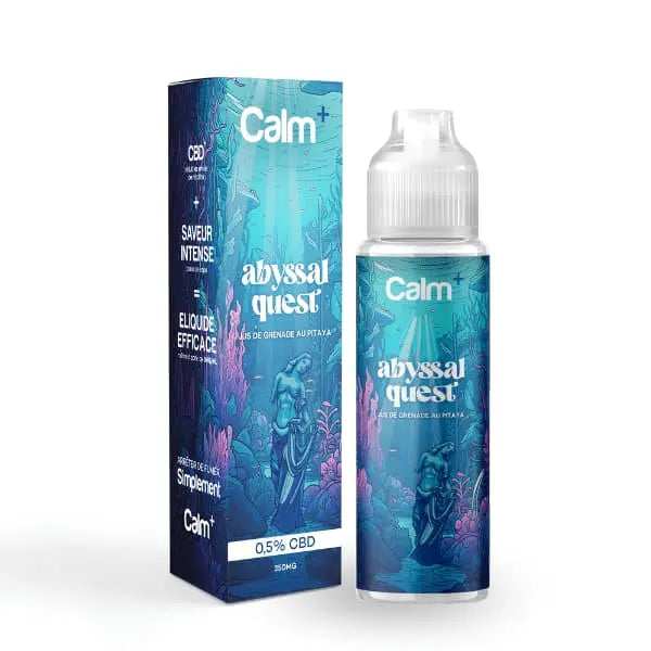 E-liquide CBD 0,5% – Abyssal Quest – 50ml – Calm+ R-Labs
