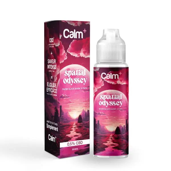 E-liquide CBD 0,5% – Spatial Odyssey – 50ml – Calm+ R-Labs