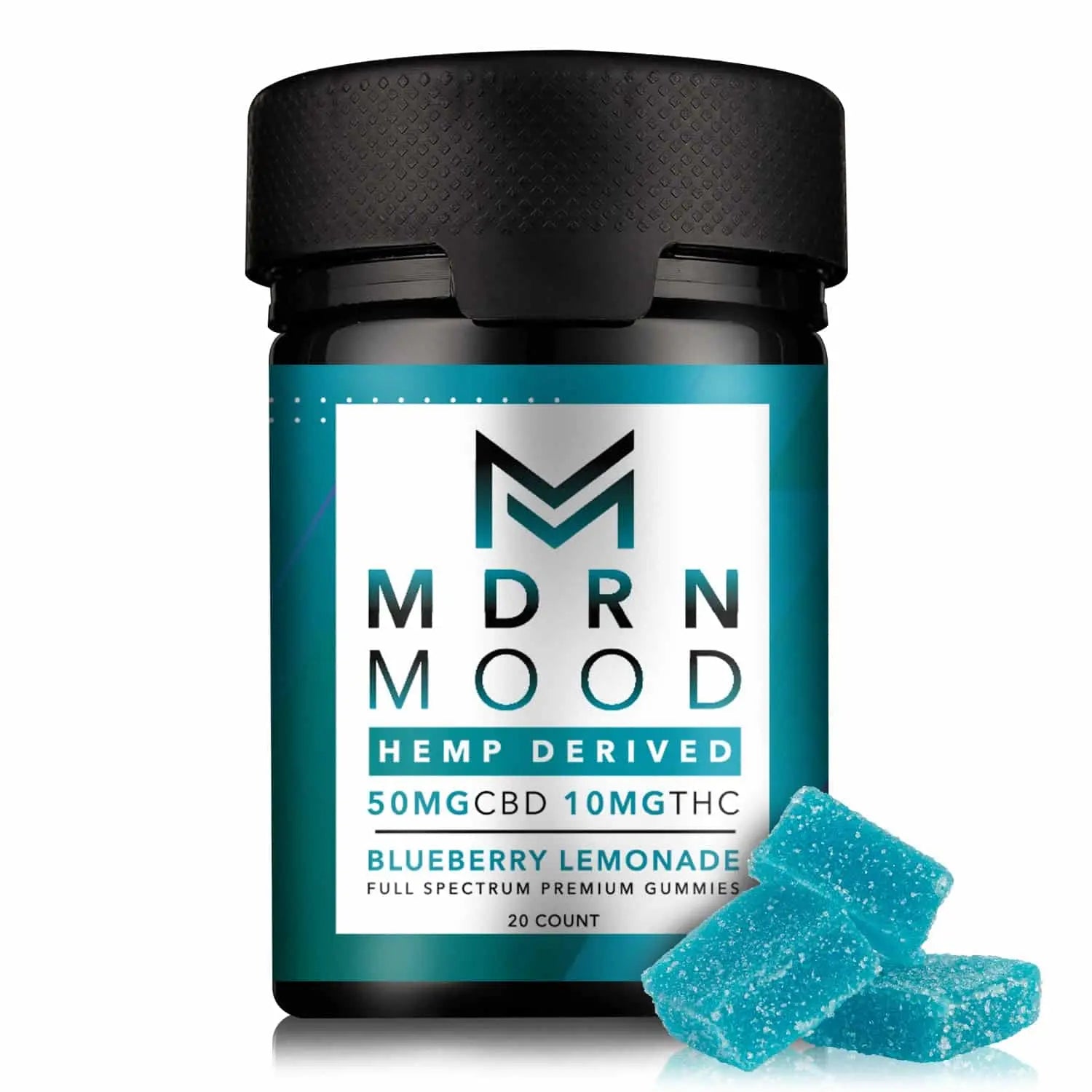 Gummies CBD &THC Blueberry Lemonade – MDRN MOOD R-Labs