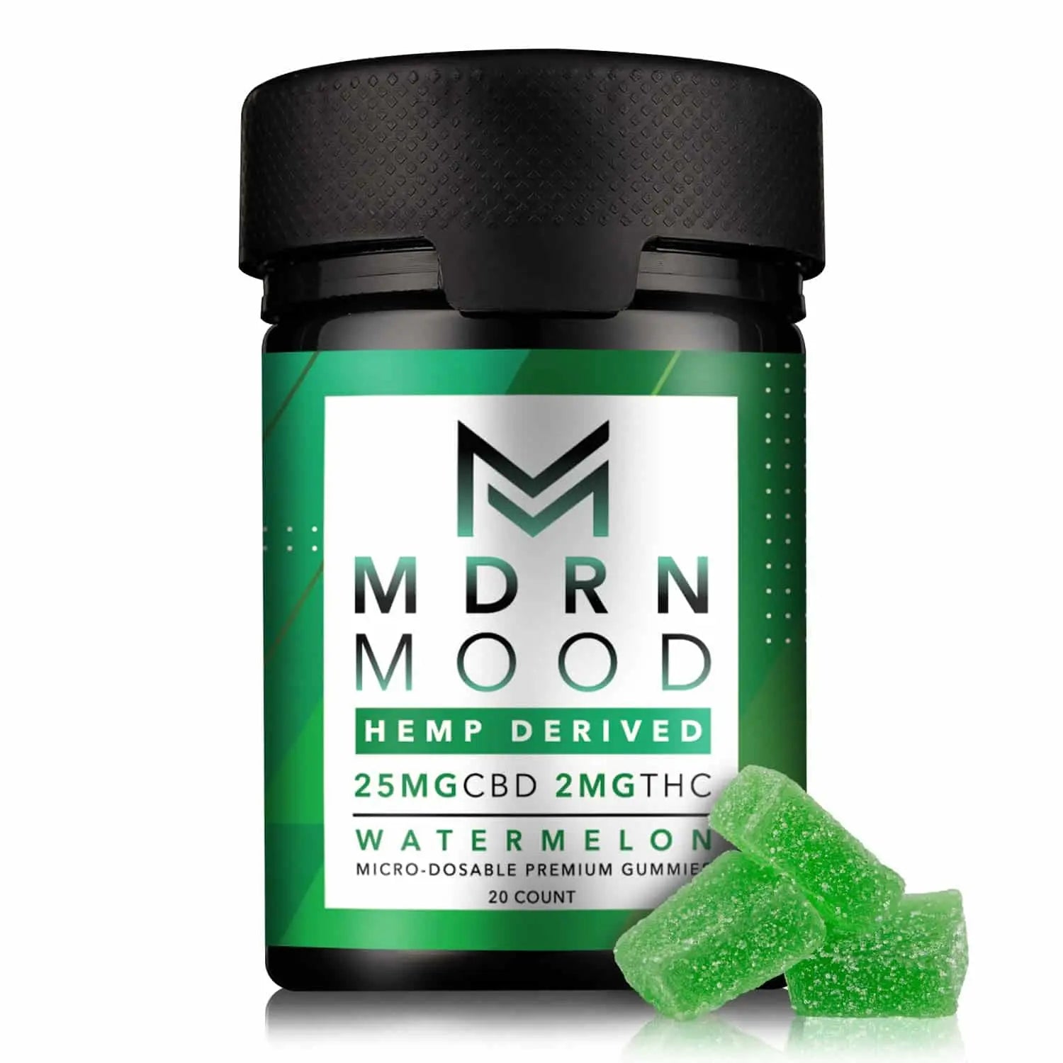 Gummies CBD & THC Watermelon – MDRN MOOD R-Labs
