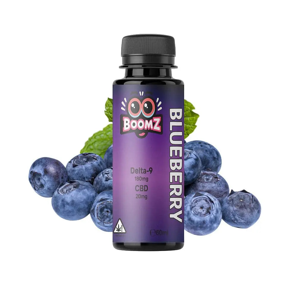 Sirop Delta-9 THC Boomz Blueberry R-Labs