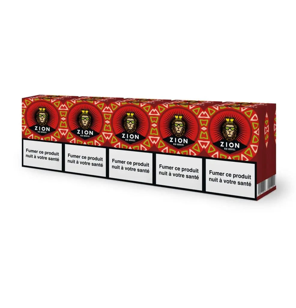 Cigarettes CBD Zion Red Berries Sans Nicotine R-Labs