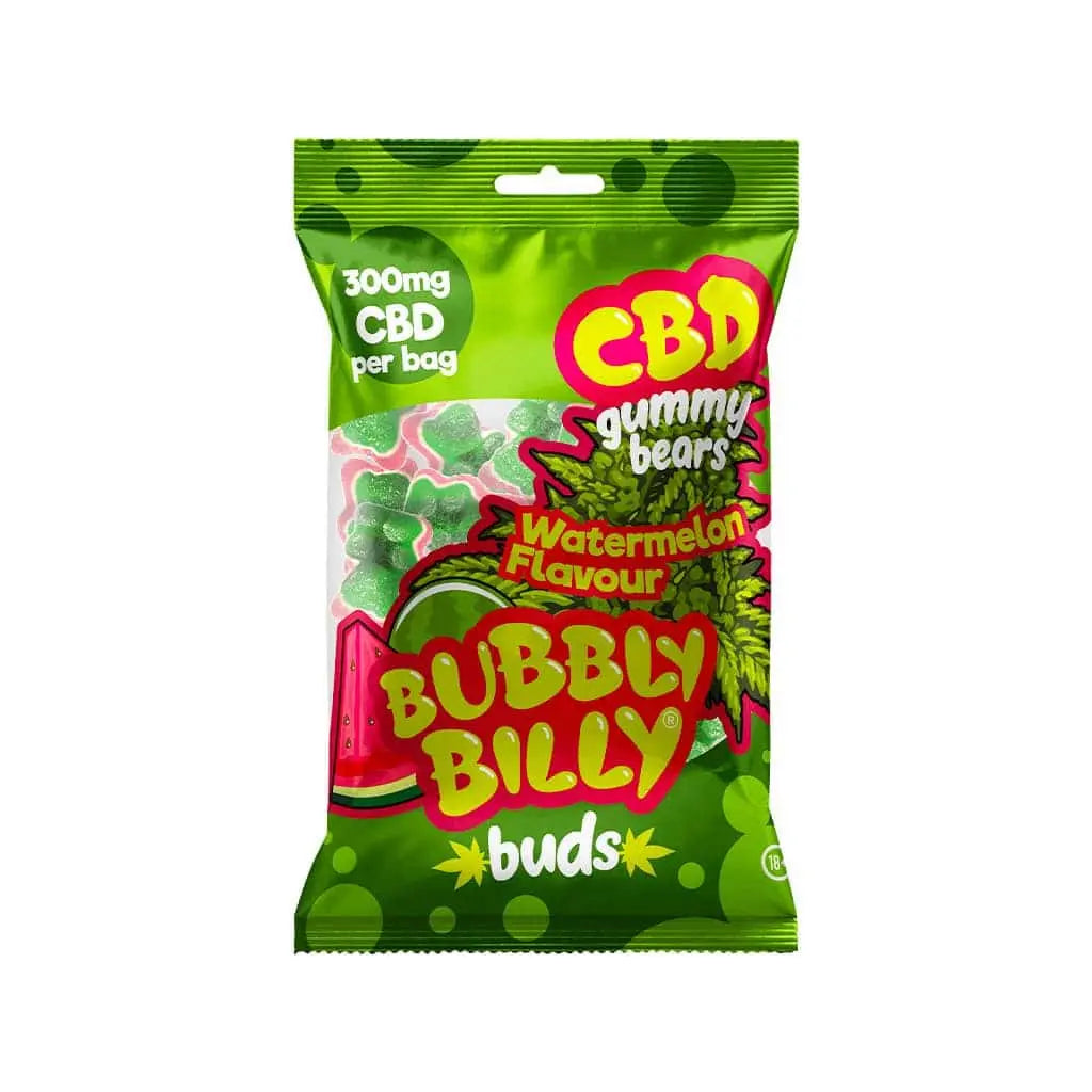 Bubbly Billy Buds – Gummies CBD Pastèque (300 mg) Calm&Co