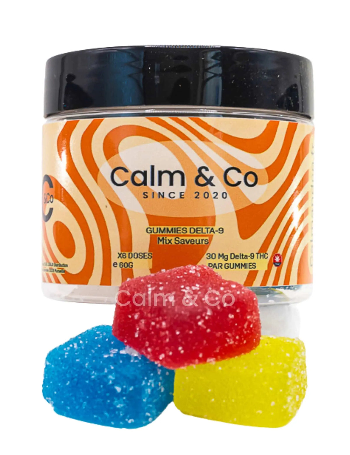 Gummies 30 mg Delta-9 - Calm&Co