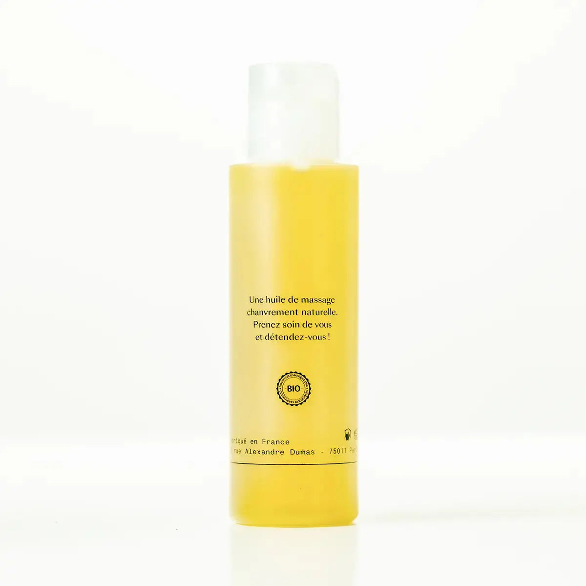 Huile de massage au CBD – Calm&Co x hemēka