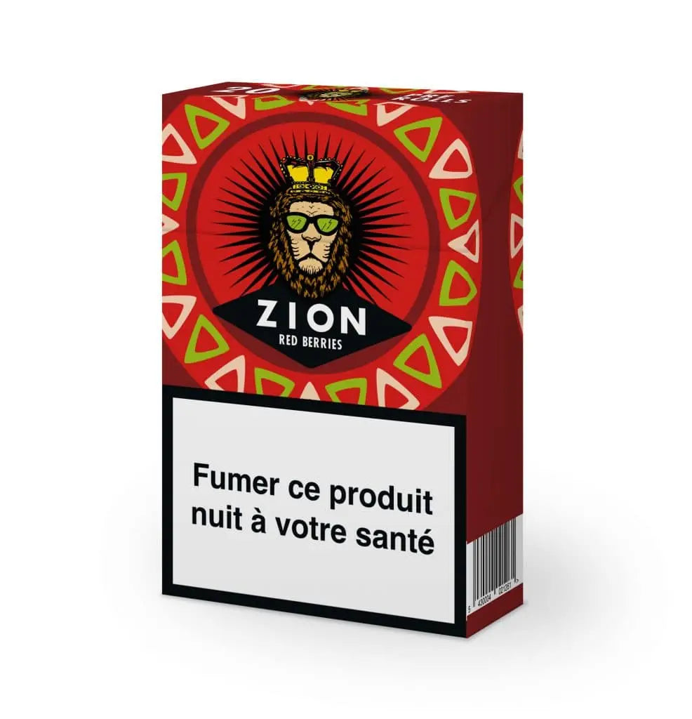 Cigarettes CBD Zion Red Berries Sans Nicotine R-Labs