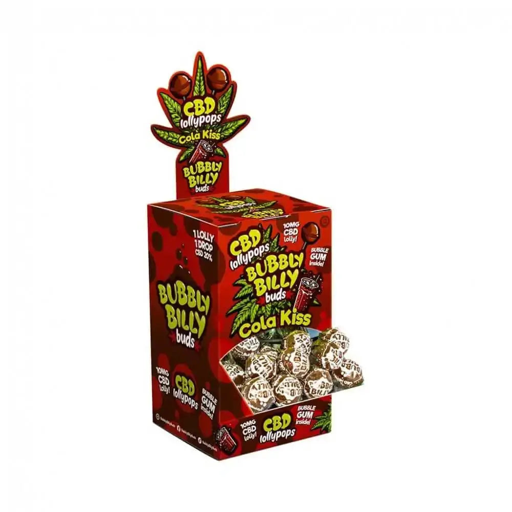 Sucette CBD  – 10 mg CBD – Cola Kiss Calm&Co
