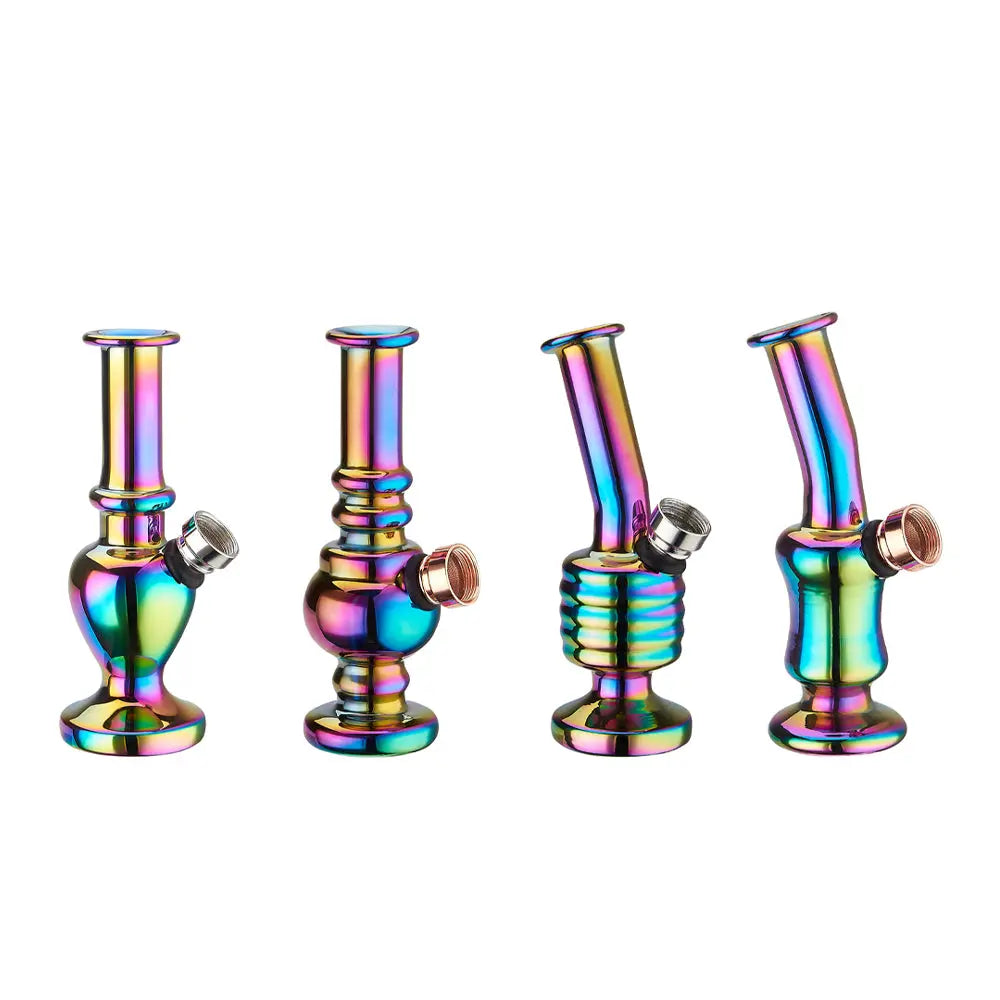 Bong Arc-en-Ciel en Verre Champ High Mini – 12,5 cm R-Labs